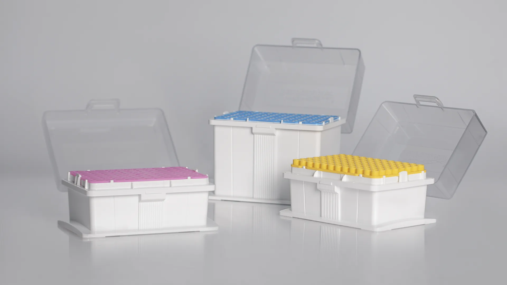 微量吸管尖外盒 (Empty Pipette Tip Racks)